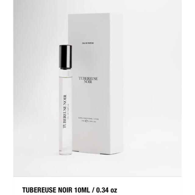 ZARA(ザラ)のZARA x Jo Malone TUBEREUSE NOIR 10ml 未開封 コスメ/美容の香水(ユニセックス)の商品写真