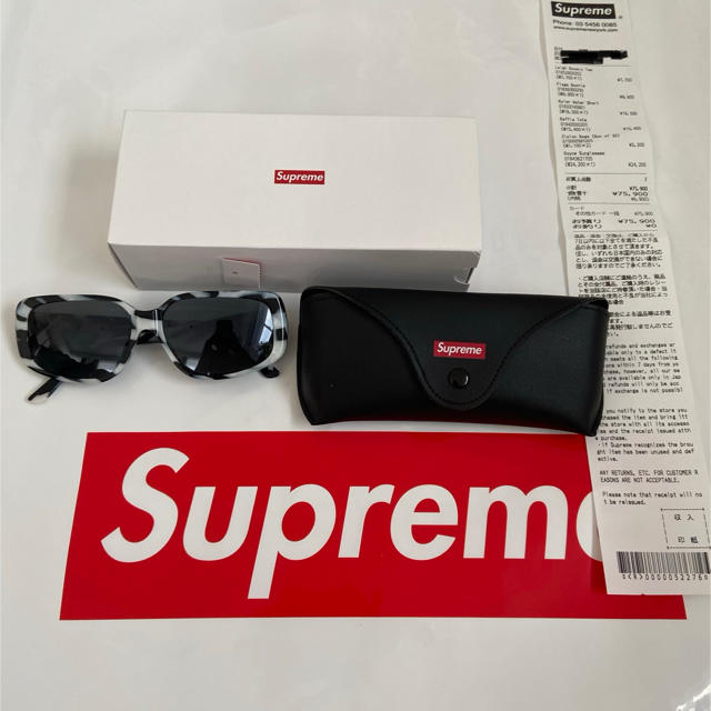 Supreme(シュプリーム)のSupreme Royce Sunglasses zebra サングラス メンズのファッション小物(サングラス/メガネ)の商品写真