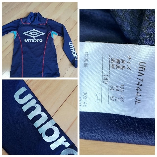 サッカー練習着　長袖　３枚セット キッズ/ベビー/マタニティのキッズ服男の子用(90cm~)(Tシャツ/カットソー)の商品写真