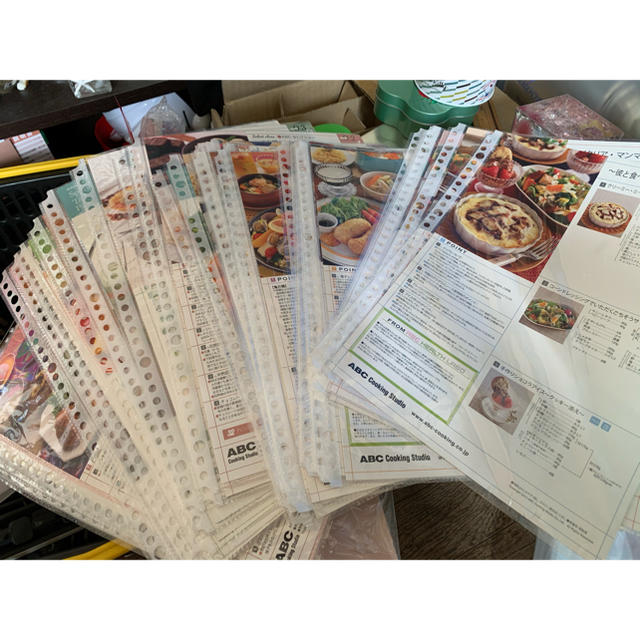 ABCクッキング　レシピ　原本　30枚以上 エンタメ/ホビーの本(料理/グルメ)の商品写真