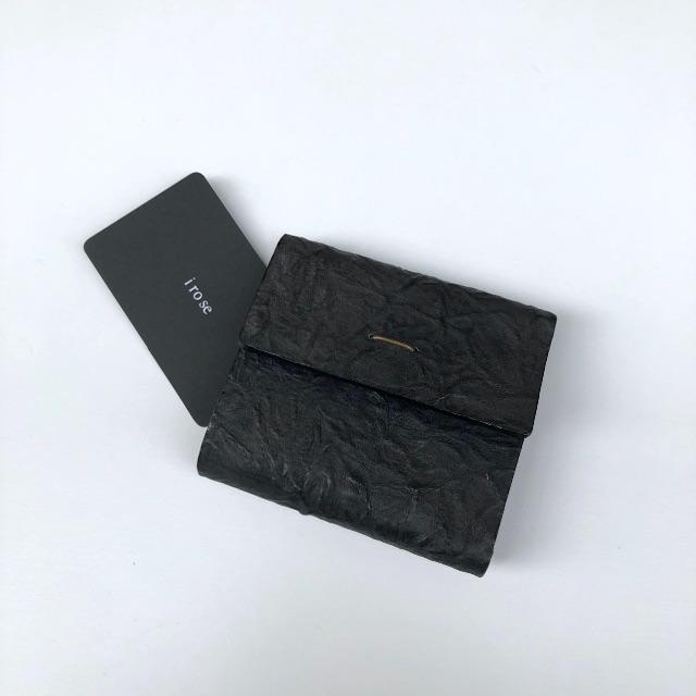 売約済　新品 未使用 irose イロセ PAPER SHORT WALLET