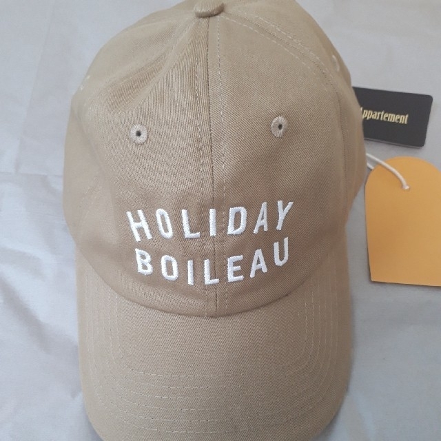 L'Appartement DEUXIEME CLASSE(アパルトモンドゥーズィエムクラス)のタグつき未使用、HOLIDAYCap レディースの帽子(キャップ)の商品写真