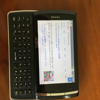 トウシバ(東芝)のREGZA phone IS11T(スマートフォン本体)