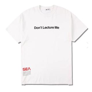 シー(SEA)のWIND AND SEA WDS ウィンダンシー ロゴTシャツ ホワイト XL(Tシャツ/カットソー(半袖/袖なし))