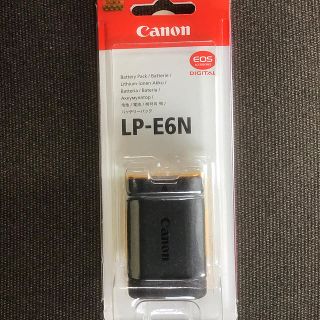 キヤノン(Canon)のCanon バッテリーパック LP-E6N 新品・未開封・純正品(バッテリー/充電器)