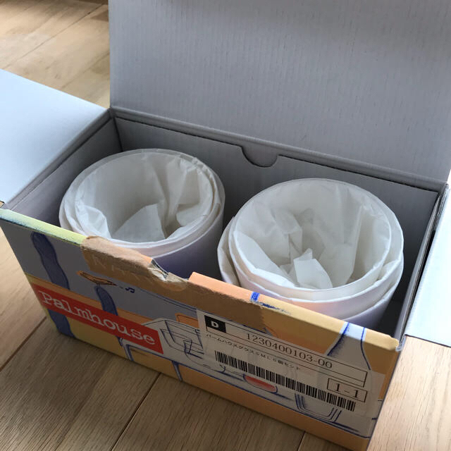 【新品未開封】お得!パームハウス・グラス ストレートSML×2セット