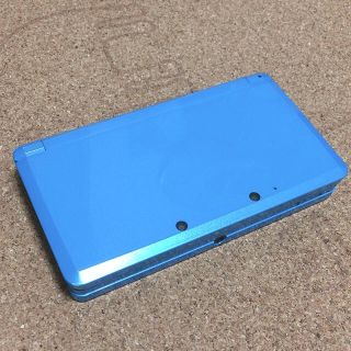 ニンテンドー3DS(ニンテンドー3DS)の3DS ライトブルー 初期化済み 及び充電器(家庭用ゲームソフト)