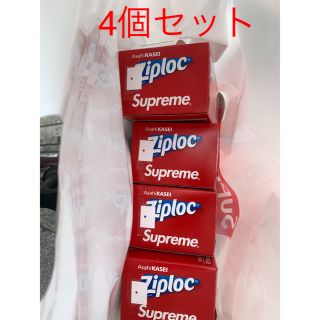 シュプリーム(Supreme)のsupreme ziploc 新品 未開封 ジップロック 4箱(収納/キッチン雑貨)