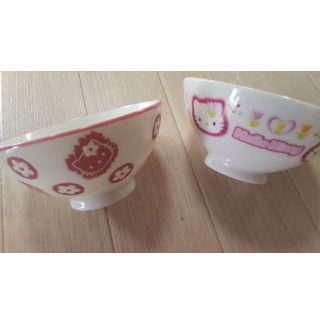 サンリオ(サンリオ)のキティちゃん茶碗2組(食器)