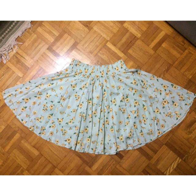 pour la frime(プーラフリーム)のプーラフリームの花柄スカート レディースのスカート(ひざ丈スカート)の商品写真