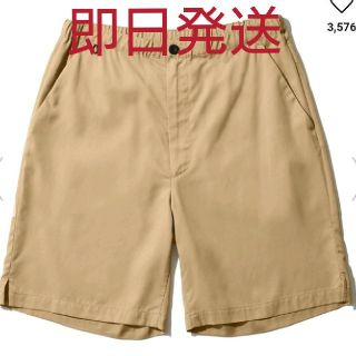 ジーユー(GU)の送料込【M】ベージュ GU SOPH コラボ　 ハーフパンツ(ショートパンツ)