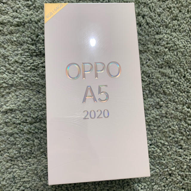 OPPO A5 2020 ブルースマートフォン/携帯電話