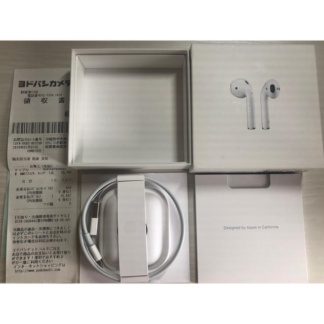 オーディオ機器AirPods 第1世代　国内正規品