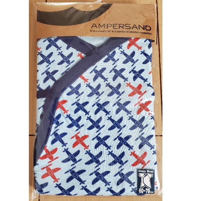 ampersand(アンパサンド)のアンパサンド 肌着 キッズ/ベビー/マタニティのベビー服(~85cm)(肌着/下着)の商品写真