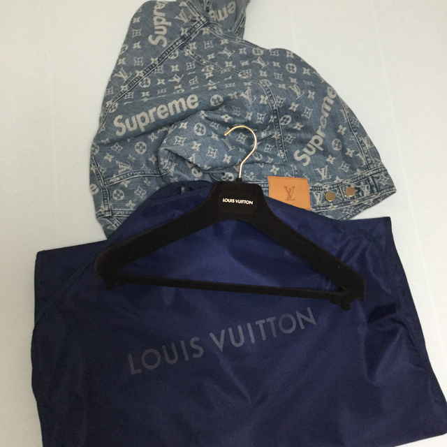 LOUIS VUITTON(ルイヴィトン)のLouis Vuitton×Supreme コラボGジャン メンズのジャケット/アウター(Gジャン/デニムジャケット)の商品写真