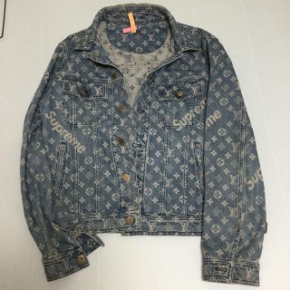 ルイヴィトン(LOUIS VUITTON)のLouis Vuitton×Supreme コラボGジャン(Gジャン/デニムジャケット)