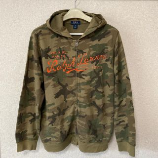 ポロラルフローレン(POLO RALPH LAUREN)のPOLO RALPH LAUREN ジップアップパーカー　カモ柄　メンズ　XL(パーカー)