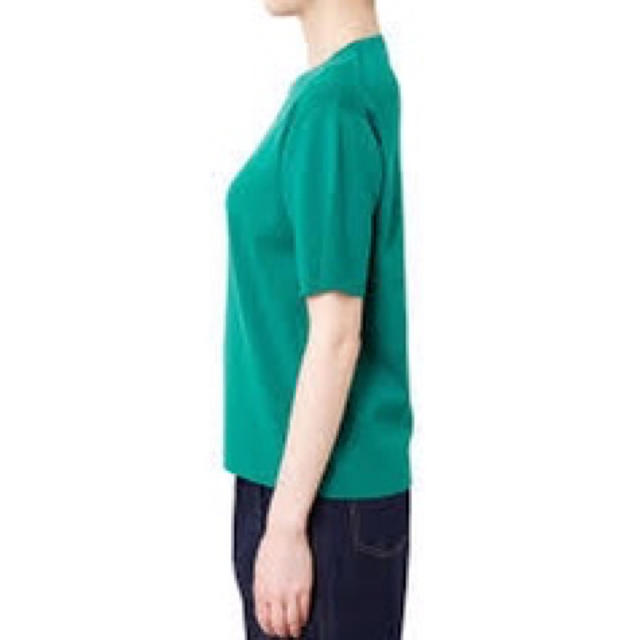 LE CIEL BLEU(ルシェルブルー)の再値下げ‼️LE CIEL BLEU  コットンストレッチニットTシャツ  レディースのトップス(Tシャツ(半袖/袖なし))の商品写真