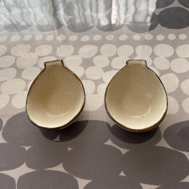 9月お買得品❣️新品未使用 石岡信之 豆皿2点セット※在庫の確認を❗️