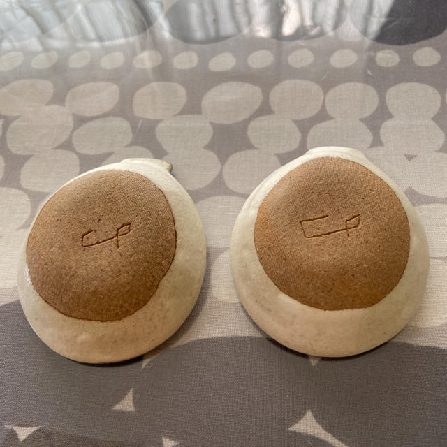 9月お買得品❣️新品未使用 石岡信之 豆皿2点セット※在庫の確認を❗️