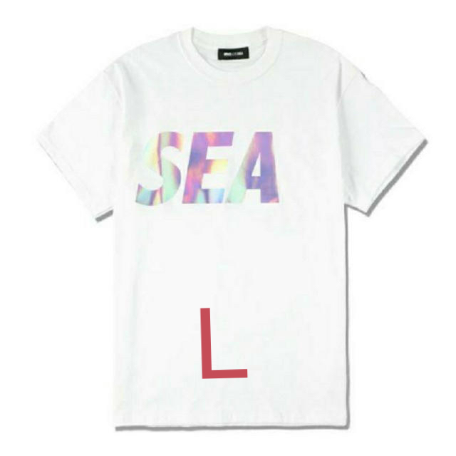 wind and sea logo Tシャツ　L