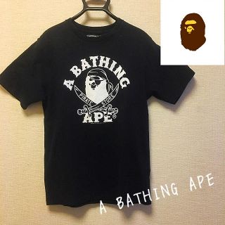 アベイシングエイプ(A BATHING APE)のA BATHING APE パイレーツ Tシャツ Mサイズ 古着 送料無料(Tシャツ/カットソー(半袖/袖なし))