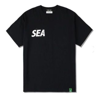 シー(SEA)のWIND AND SEA MAGIC STICK Tシャツ ブラック コラボ M(Tシャツ/カットソー(半袖/袖なし))