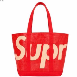 シュプリーム(Supreme)のSupreme Raffia Tote Red シュプリーム トート 赤(トートバッグ)