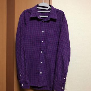 ギャップ(GAP)のGap メンズシャツ　チェック 長袖(シャツ)