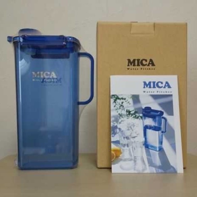 高質 MICA加工 【新品未使用品】MICA加工 ピッチャー ミカ イオン水 ウォーターピッチャー