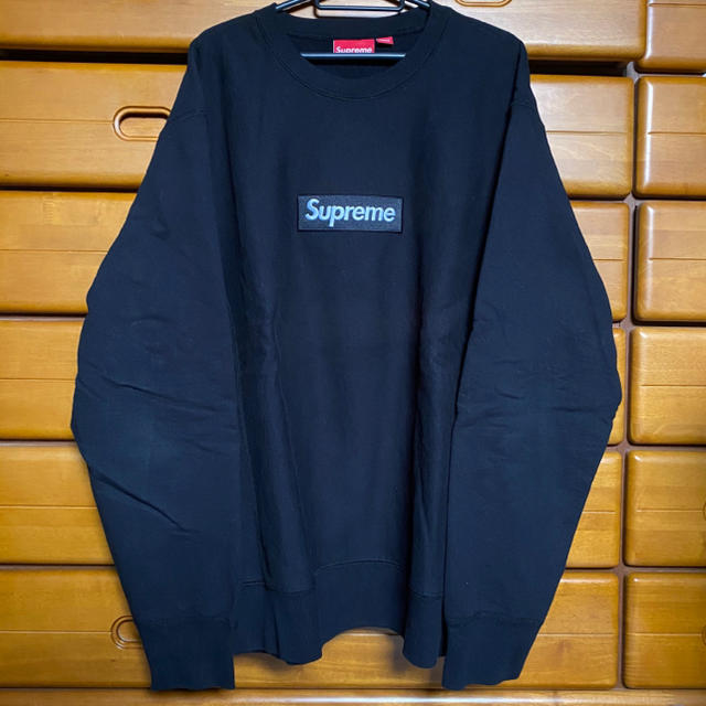 supreme 18fw box logo sweatshirt