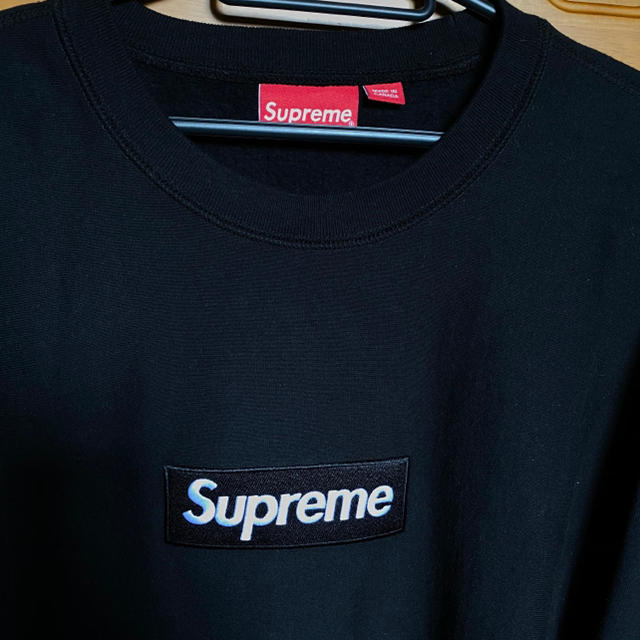 supreme 18fw box logo sweatshirt 1