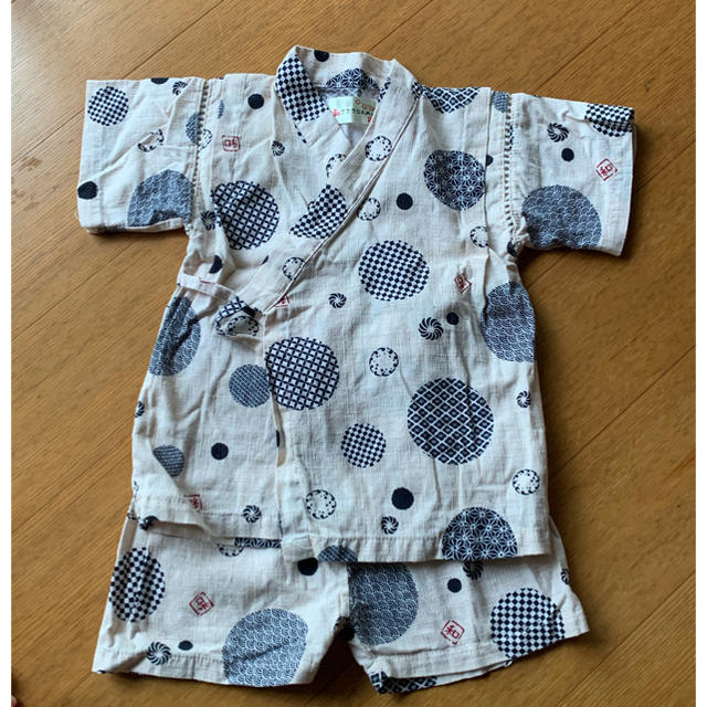 しまむら(シマムラ)の甚平　90サイズ キッズ/ベビー/マタニティのキッズ服男の子用(90cm~)(甚平/浴衣)の商品写真