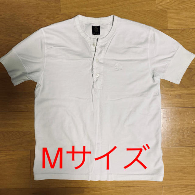 The Stylist Japan(ザスタイリストジャパン)のThe Stylist Japan スタイリストジャパン Tシャツ ヘンリー 白 メンズのトップス(Tシャツ/カットソー(半袖/袖なし))の商品写真