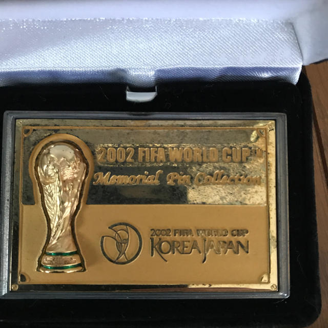日韓サッカーワールドカップ記念グッズ スポーツ/アウトドアのサッカー/フットサル(記念品/関連グッズ)の商品写真