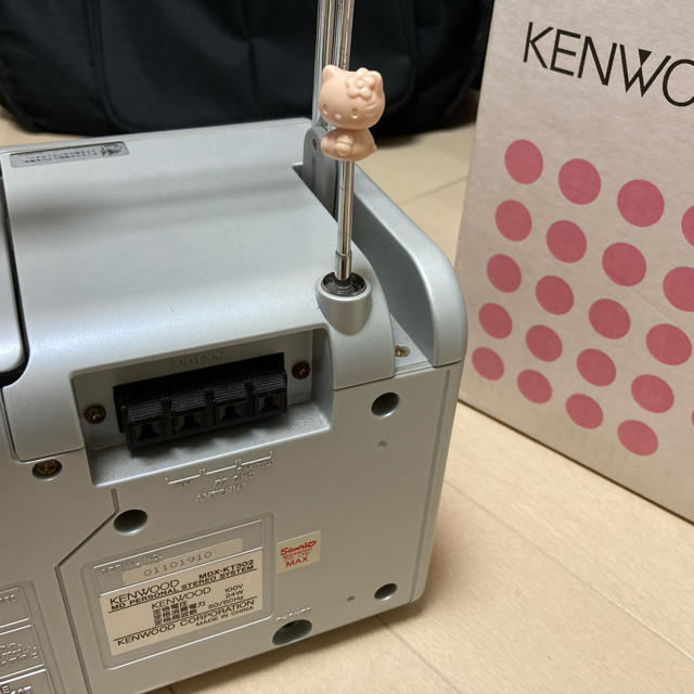 KENWOOD(ケンウッド)のケンウッド　激レア超希少　サンリオ　ハローキティモデルCD ,MD デッキ エンタメ/ホビーのおもちゃ/ぬいぐるみ(キャラクターグッズ)の商品写真