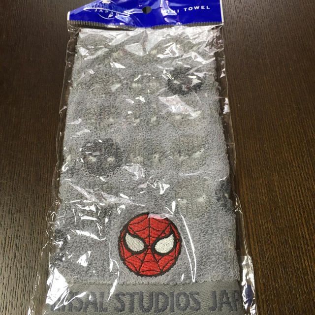 USJ(ユニバーサルスタジオジャパン)のユニバーサル　スパイダーマン　ミニタオル エンタメ/ホビーのアニメグッズ(タオル)の商品写真