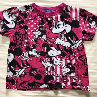 ディズニー(Disney)のディズニー Tシャツ　ミニーちゃん、ピンク　110(Tシャツ/カットソー)