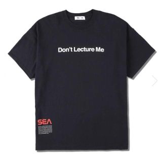 シー(SEA)のWIND AND SEA WDS ウィンダンシー ロゴTシャツ ブラック XL(Tシャツ/カットソー(半袖/袖なし))