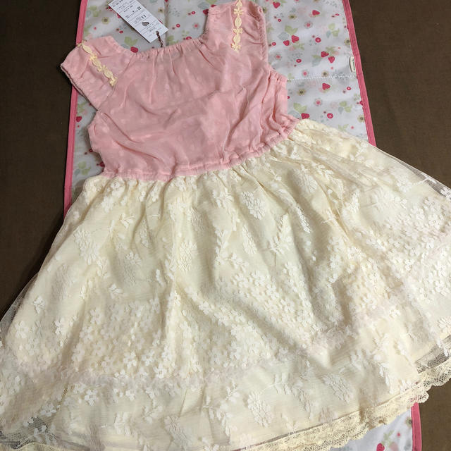 Souris(スーリー)の未使用  souris  JSK  130 キッズ/ベビー/マタニティのキッズ服女の子用(90cm~)(ワンピース)の商品写真