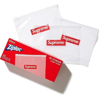 シュプリーム(Supreme)の【 Red 】 Supreme / Ziploc Bags ジップロック 3枚(その他)