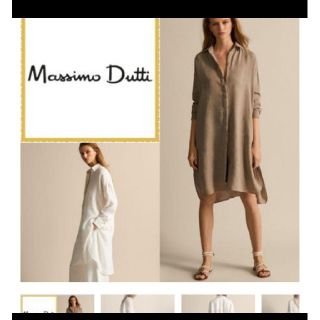 マッシモデュッティ(Massimo Dutti)のMassimo Dutti リネン100%チュニック(シャツ/ブラウス(長袖/七分))