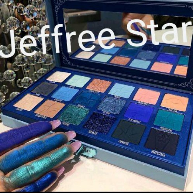 Kylie Cosmetics(カイリーコスメティックス)のJeffree Star "Blue Blood" パレット！ 正規品 コスメ/美容のベースメイク/化粧品(アイシャドウ)の商品写真