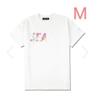 SEA (middle-iridescent) T-SHIRT﻿ WHITE M(Tシャツ/カットソー(半袖/袖なし))