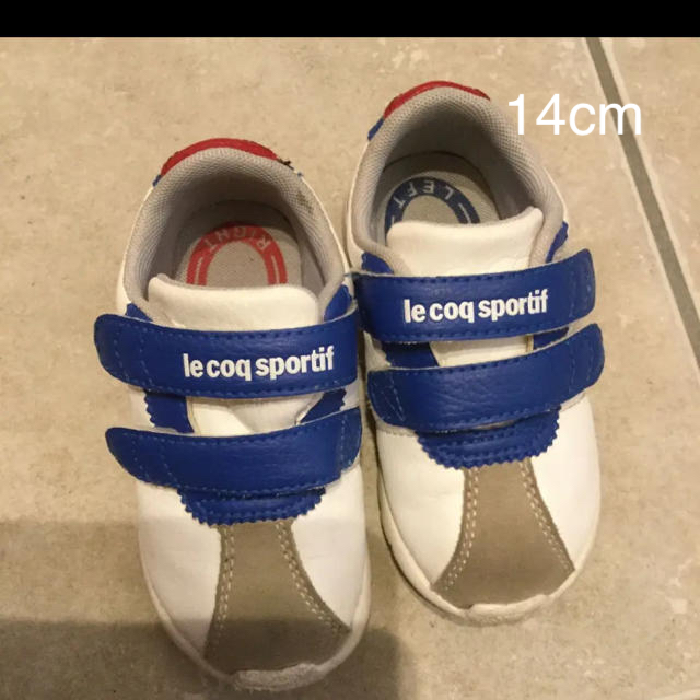 le coq sportif(ルコックスポルティフ)のルコック　14cm キッズ/ベビー/マタニティのベビー靴/シューズ(~14cm)(スニーカー)の商品写真