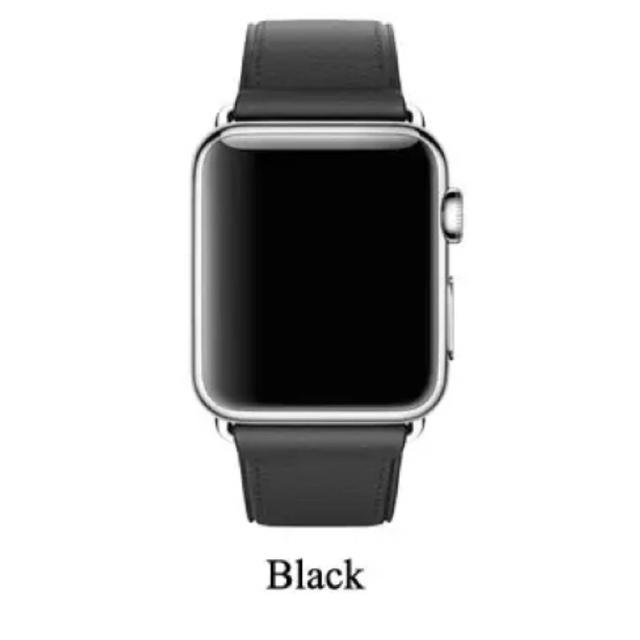 Apple watch 38 40mm用 レザーバンド