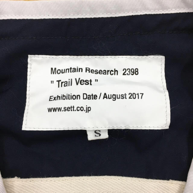 MOUNTAIN RESEARCH(マウンテンリサーチ)のマウンテンリサーチ　トレイルベスト メンズのトップス(ベスト)の商品写真