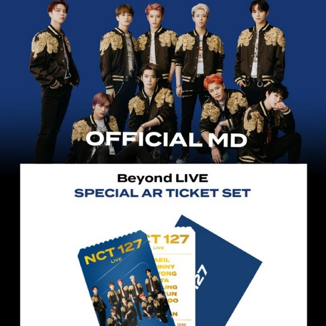 NCT 127【テヨン】Beyond Live AR チケット セット 新開封の通販 by ...