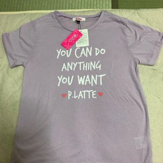 ピンクラテ(PINK-latte)のピンクラテ  カットソー　パープル　M 165(Tシャツ/カットソー)