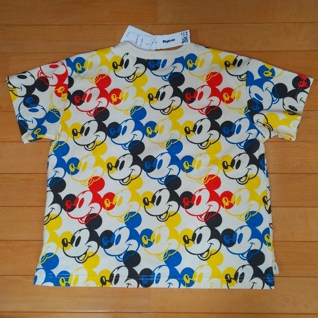 Disney(ディズニー)の★がべ様専用★【新品】ミッキー総柄ビッグTシャツ キッズ/ベビー/マタニティのキッズ服女の子用(90cm~)(Tシャツ/カットソー)の商品写真